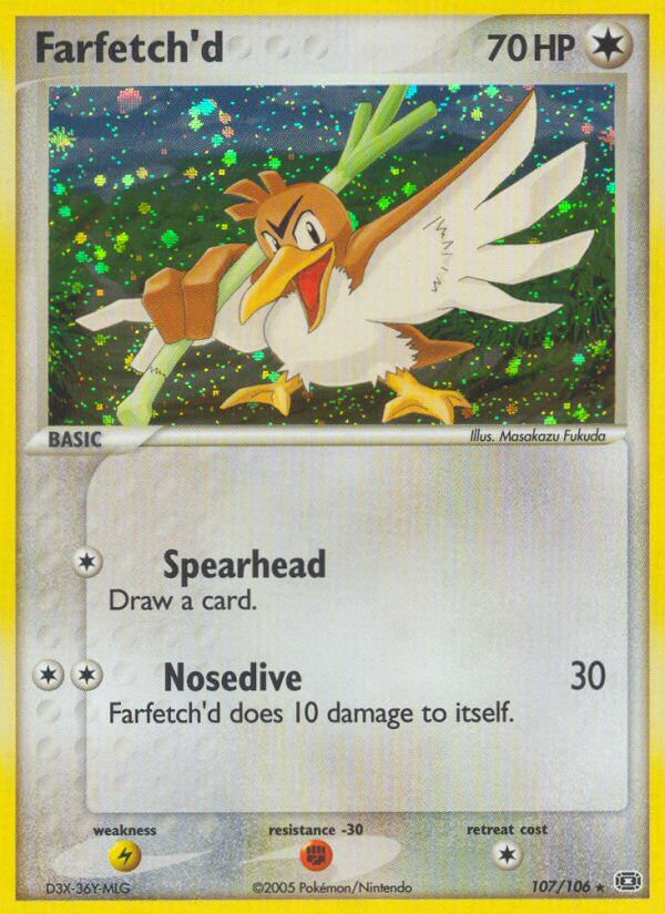 Farfetch'd (107/106) [EX: Emerald] | I Want That Stuff Brandon