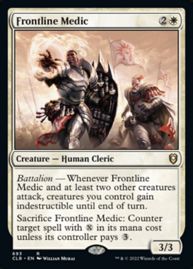 Frontline Medic [Commander Legends: Battle for Baldur's Gate] | I Want That Stuff Brandon