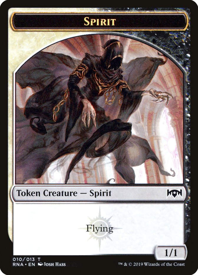 Spirit Token [Ravnica Allegiance Tokens] | I Want That Stuff Brandon