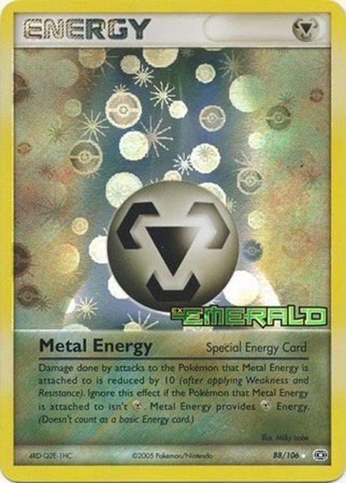 Metal Energy (88/106) (Stamped) [EX: Emerald] | I Want That Stuff Brandon