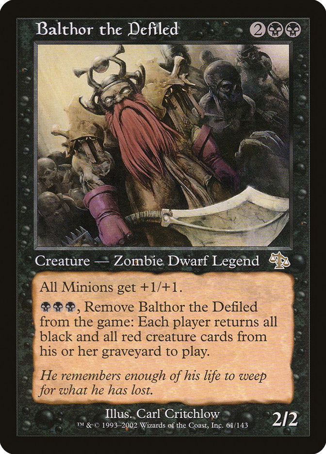 Balthor the Defiled [Judgment] | I Want That Stuff Brandon