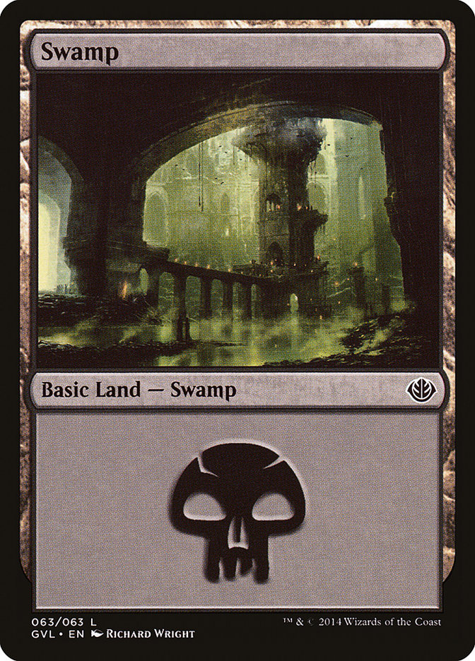 Swamp (63) (Garruk vs. Liliana) [Duel Decks Anthology] | I Want That Stuff Brandon