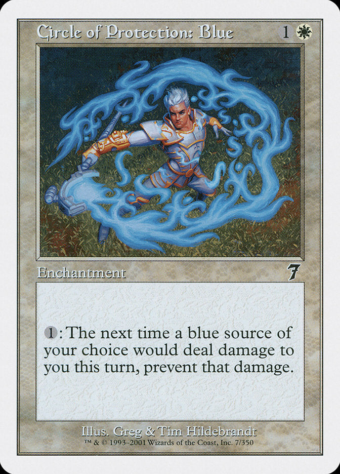 Circle of Protection: Blue [Seventh Edition] | I Want That Stuff Brandon