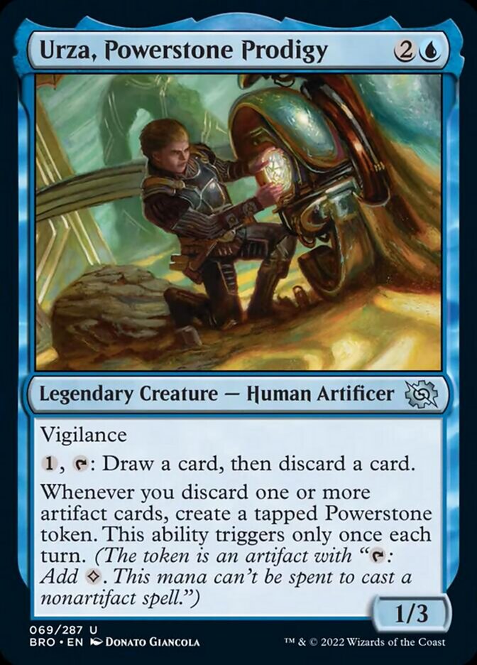 Urza, Powerstone Prodigy [The Brothers' War] | I Want That Stuff Brandon