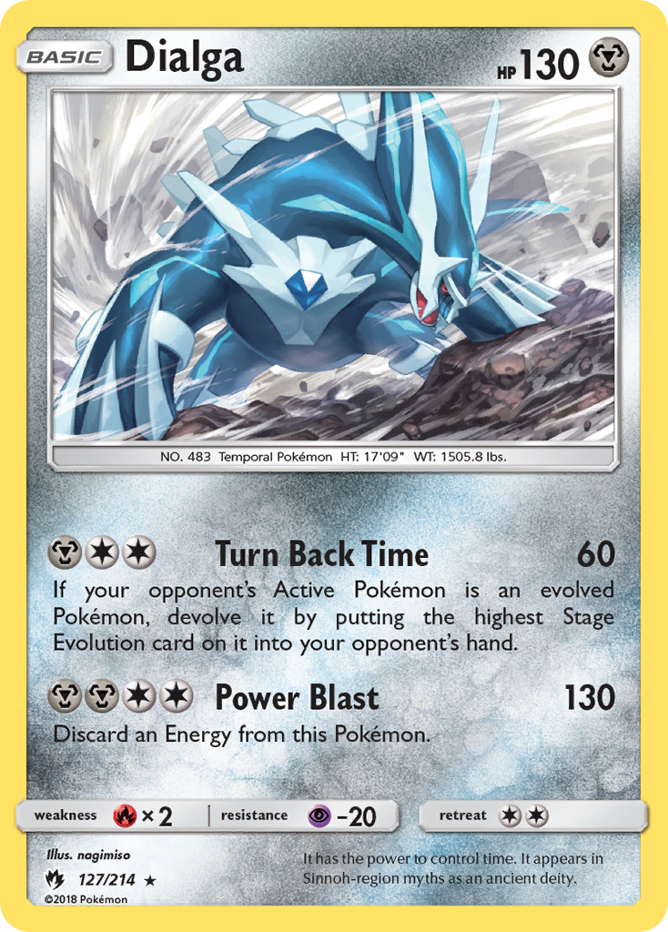 Dialga (127/214) [Sun & Moon: Lost Thunder] | I Want That Stuff Brandon