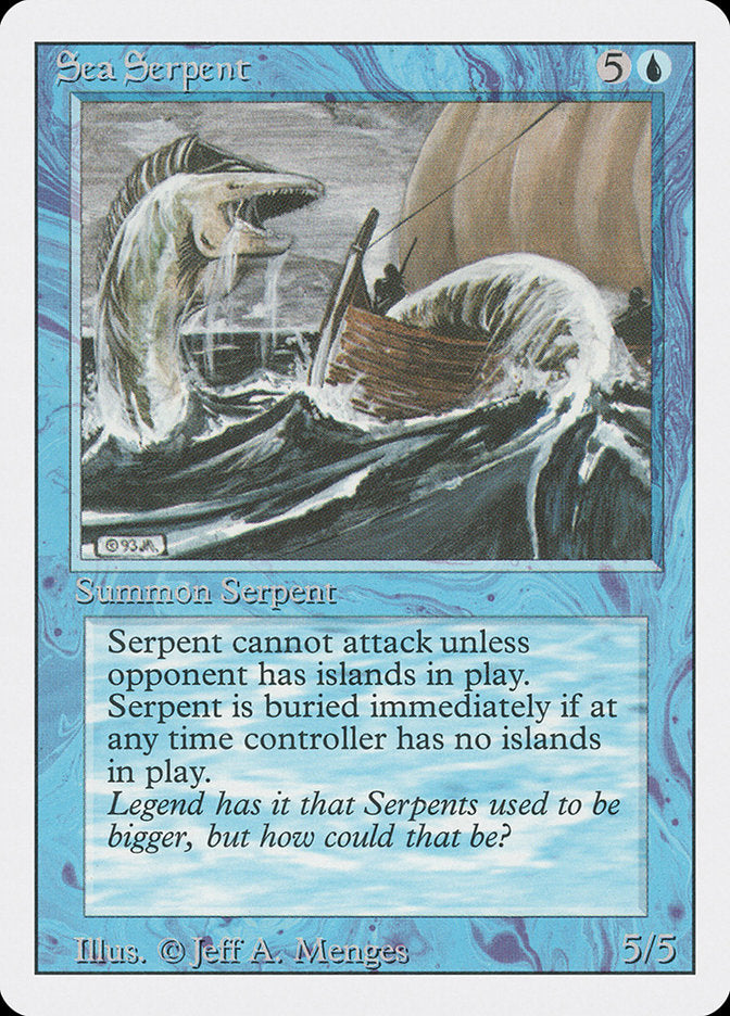 Sea Serpent [Revised Edition] | I Want That Stuff Brandon