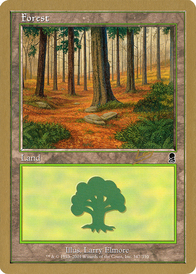 Forest (rl347) (Raphael Levy) [World Championship Decks 2002] | I Want That Stuff Brandon