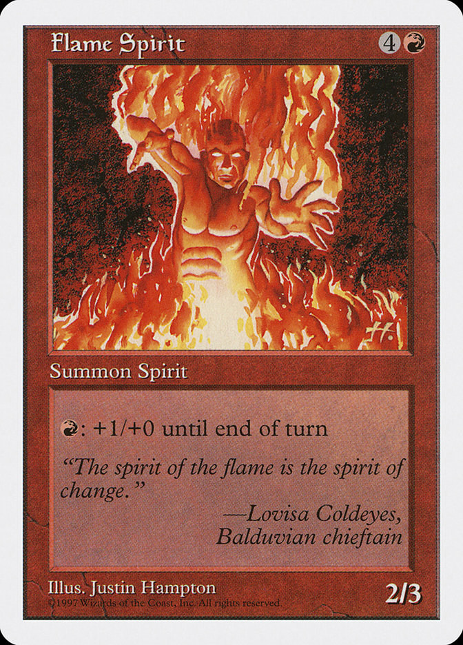 Flame Spirit [Fifth Edition] | I Want That Stuff Brandon