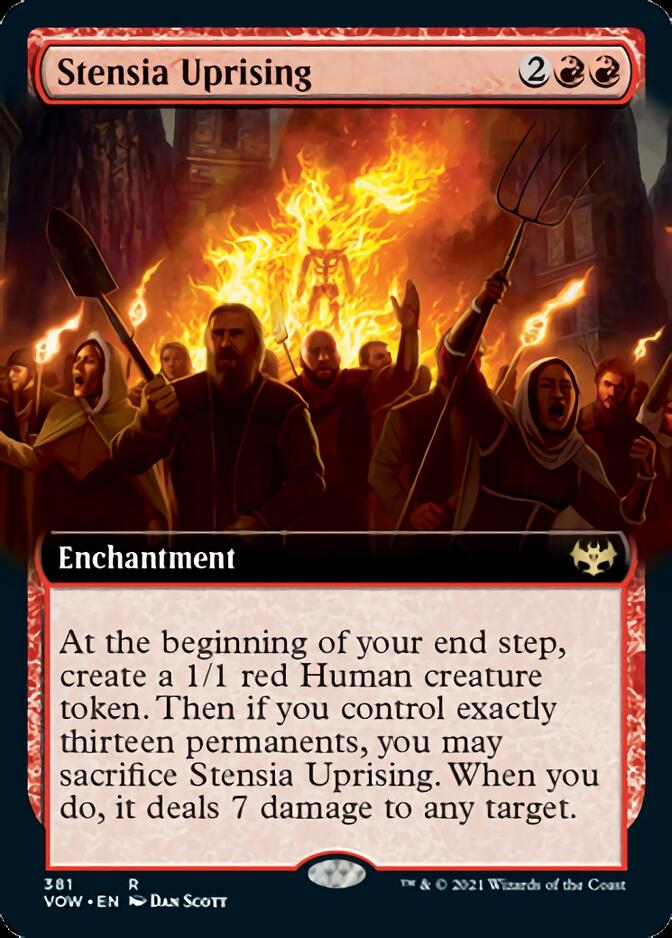 Stensia Uprising (Extended Art) [Innistrad: Crimson Vow] | I Want That Stuff Brandon