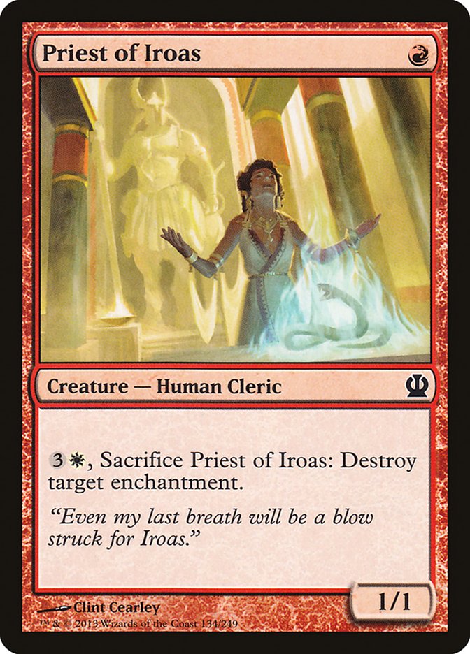 Priest of Iroas [Theros] | I Want That Stuff Brandon