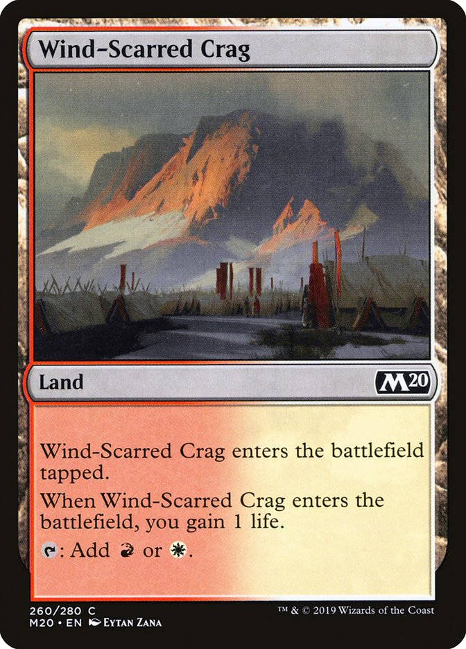 Wind-Scarred Crag [Core Set 2020] | I Want That Stuff Brandon