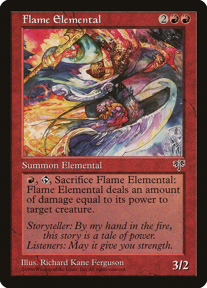 Flame Elemental [Mirage] | I Want That Stuff Brandon