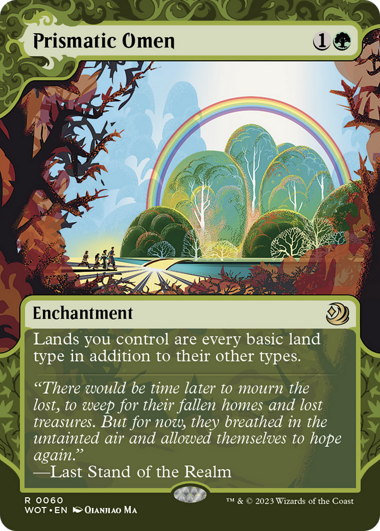 Prismatic Omen [Wilds of Eldraine: Enchanting Tales] | I Want That Stuff Brandon