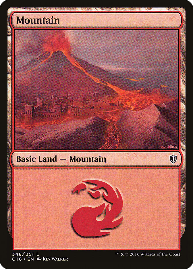 Mountain (348) [Commander 2016] | I Want That Stuff Brandon