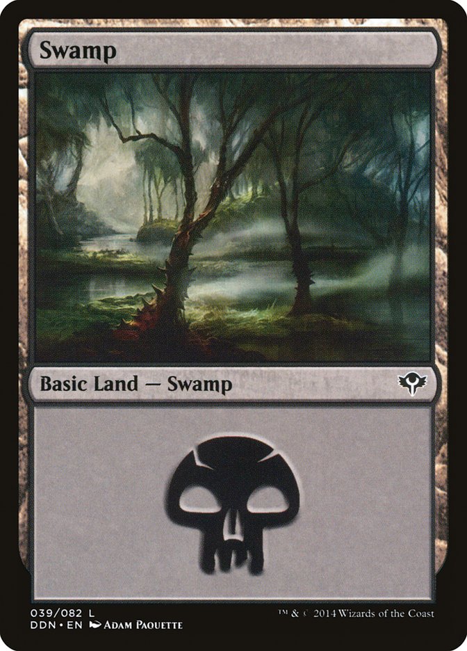 Swamp (39) [Duel Decks: Speed vs. Cunning] | I Want That Stuff Brandon