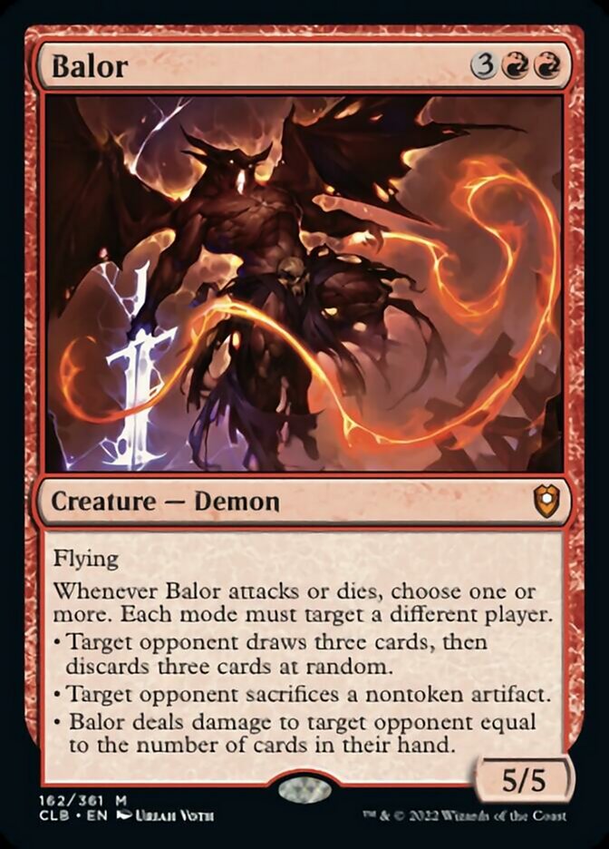 Balor [Commander Legends: Battle for Baldur's Gate] | I Want That Stuff Brandon