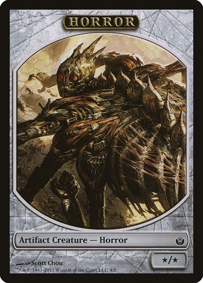 Horror Token [Mirrodin Besieged Tokens] | I Want That Stuff Brandon