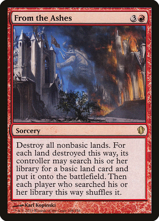 From the Ashes [Commander 2013] | I Want That Stuff Brandon