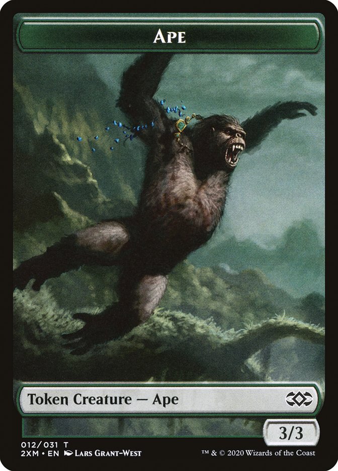 Ape Token [Double Masters Tokens] | I Want That Stuff Brandon