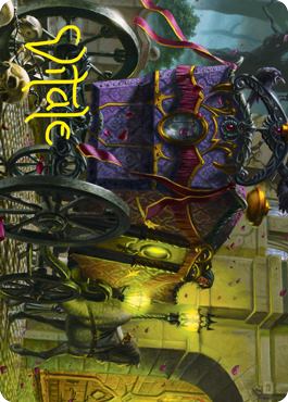 Honeymoon Hearse Art Card (Gold-Stamped Signature) [Innistrad: Crimson Vow Art Series] | I Want That Stuff Brandon