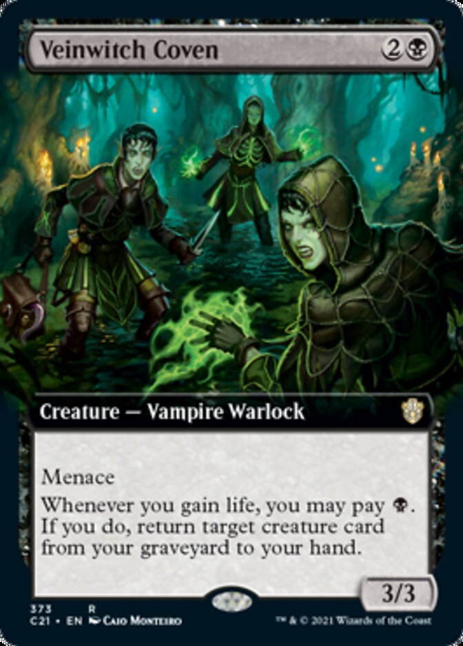 Veinwitch Coven (Extended Art) [Commander 2021] | I Want That Stuff Brandon
