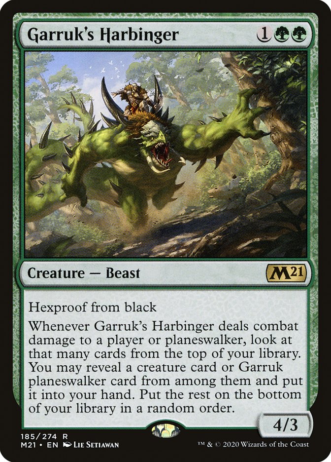 Garruk's Harbinger [Core Set 2021] | I Want That Stuff Brandon