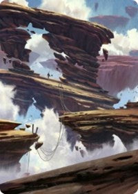 Boulderloft Pathway Art Card [Zendikar Rising Art Series] | I Want That Stuff Brandon