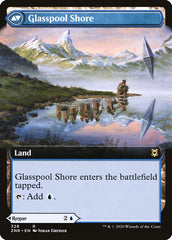 Glasspool Mimic // Glasspool Shore (Extended Art) [Zendikar Rising] | I Want That Stuff Brandon