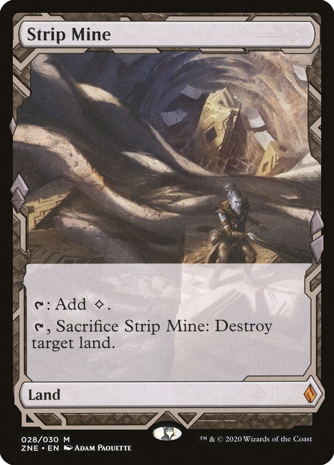 Strip Mine (Expeditions) [Zendikar Rising Expeditions] | I Want That Stuff Brandon