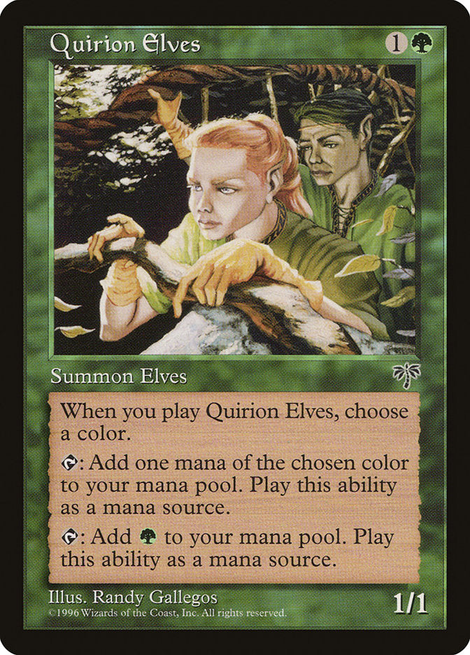 Quirion Elves [Mirage] | I Want That Stuff Brandon