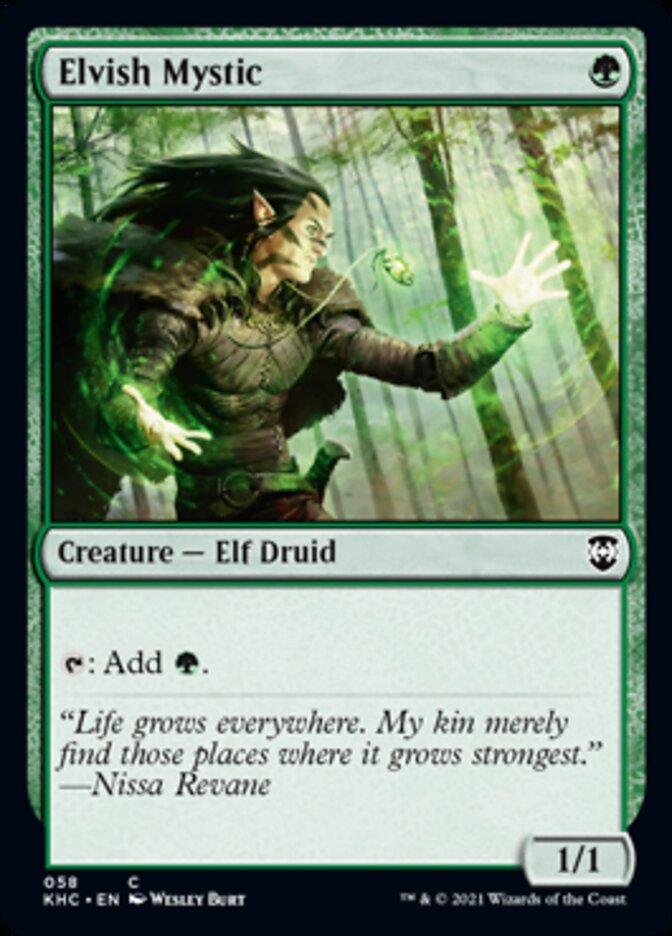 Elvish Mystic [Kaldheim Commander] | I Want That Stuff Brandon