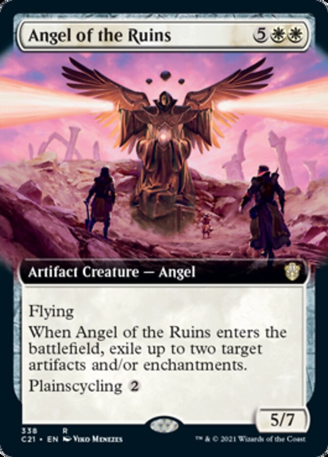 Angel of the Ruins (Extended Art) [Commander 2021] | I Want That Stuff Brandon