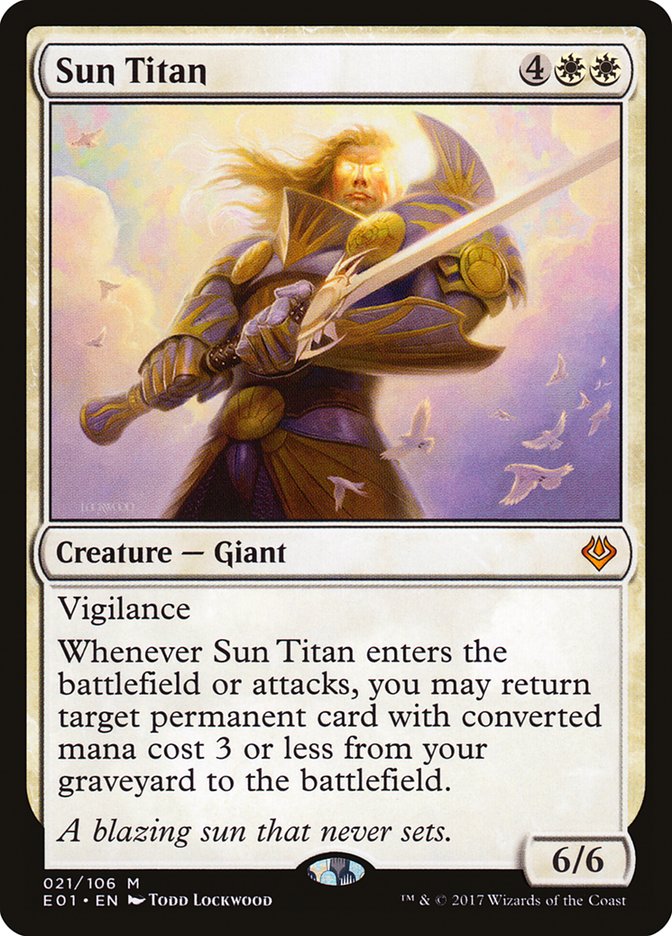 Sun Titan [Archenemy: Nicol Bolas] | I Want That Stuff Brandon