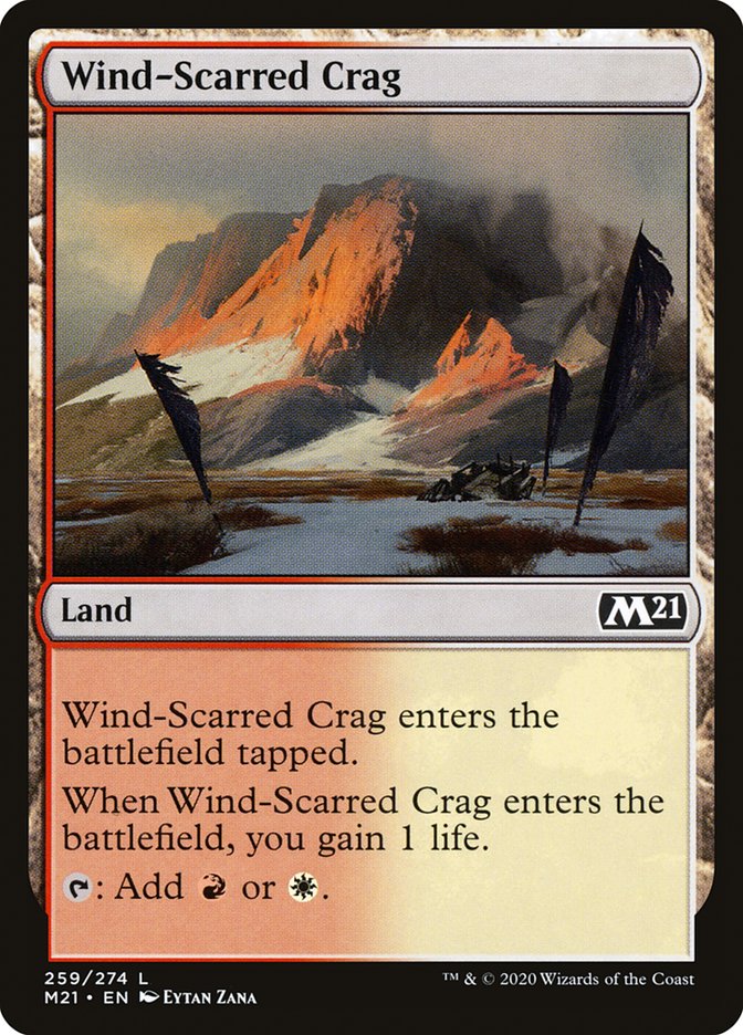 Wind-Scarred Crag [Core Set 2021] | I Want That Stuff Brandon