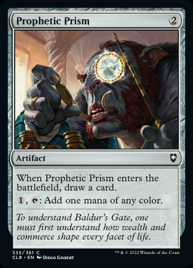 Prophetic Prism [Commander Legends: Battle for Baldur's Gate] | I Want That Stuff Brandon