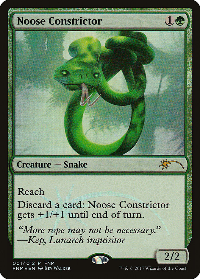 Noose Constrictor [Friday Night Magic 2017] | I Want That Stuff Brandon