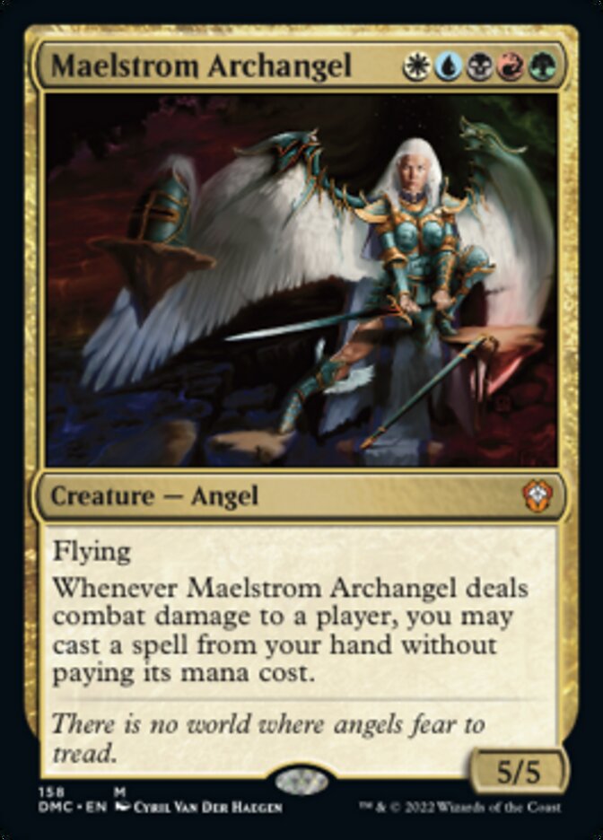 Maelstrom Archangel [Dominaria United Commander] | I Want That Stuff Brandon