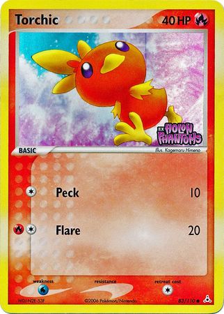 Torchic (83/110) (Stamped) [EX: Holon Phantoms] | I Want That Stuff Brandon