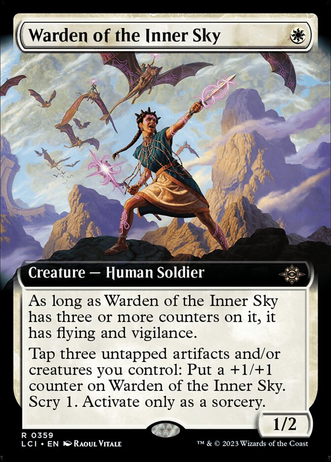 Warden of the Inner Sky (Extended Art) [The Lost Caverns of Ixalan] | I Want That Stuff Brandon