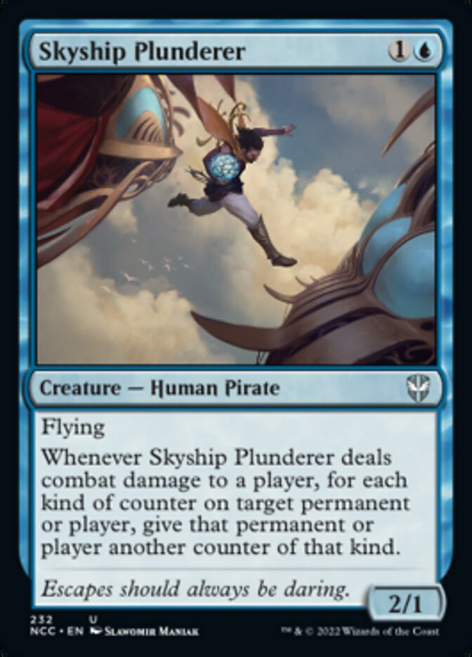 Skyship Plunderer [Streets of New Capenna Commander] | I Want That Stuff Brandon