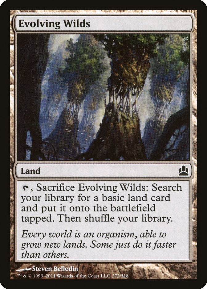 Evolving Wilds [Commander 2011] | I Want That Stuff Brandon