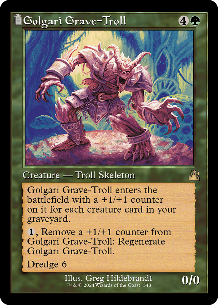 Golgari Grave-Troll (Retro Frame) [Ravnica Remastered] | I Want That Stuff Brandon