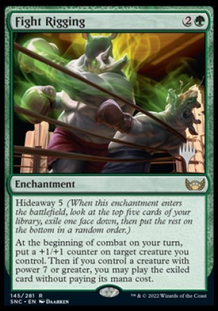 Fight Rigging (Promo Pack) [Streets of New Capenna Promos] | I Want That Stuff Brandon