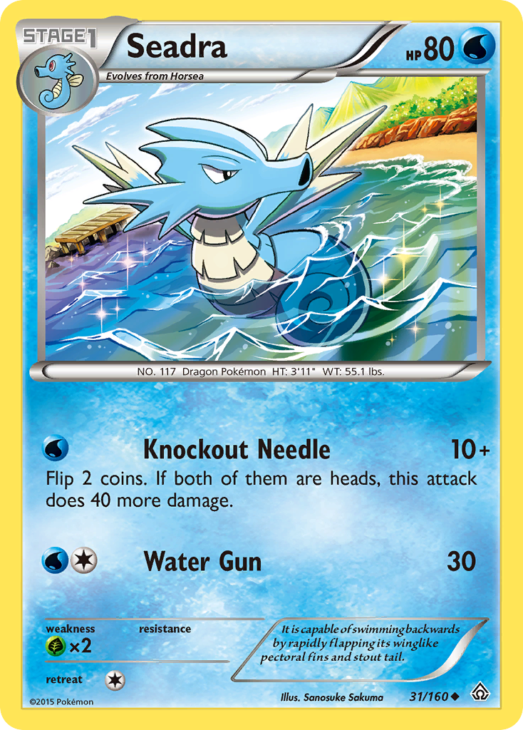 Seadra (31/160) [XY: Primal Clash] | I Want That Stuff Brandon