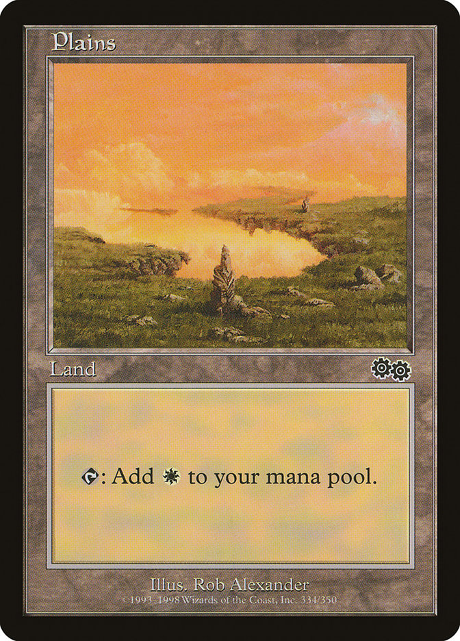 Plains (334) [Urza's Saga] | I Want That Stuff Brandon