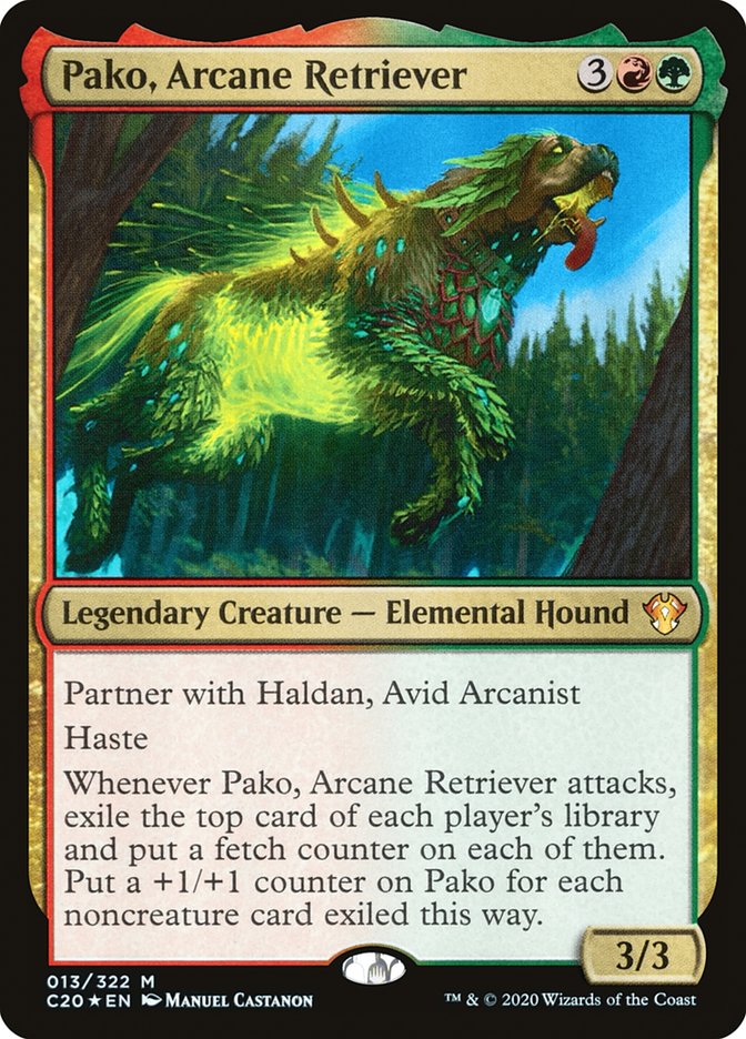 Pako, Arcane Retriever [Commander 2020] | I Want That Stuff Brandon