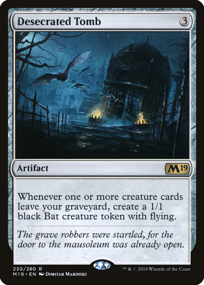 Desecrated Tomb [Core Set 2019] | I Want That Stuff Brandon