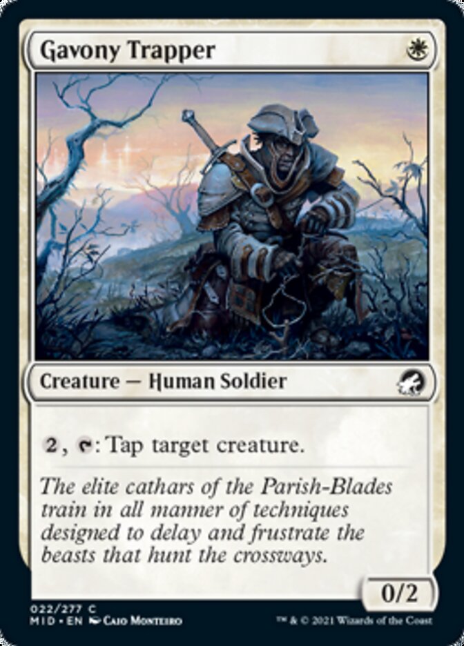 Gavony Trapper [Innistrad: Midnight Hunt] | I Want That Stuff Brandon