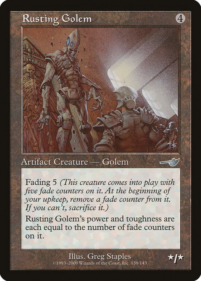 Rusting Golem [Nemesis] | I Want That Stuff Brandon