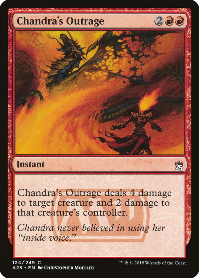 Chandra's Outrage [Masters 25] | I Want That Stuff Brandon